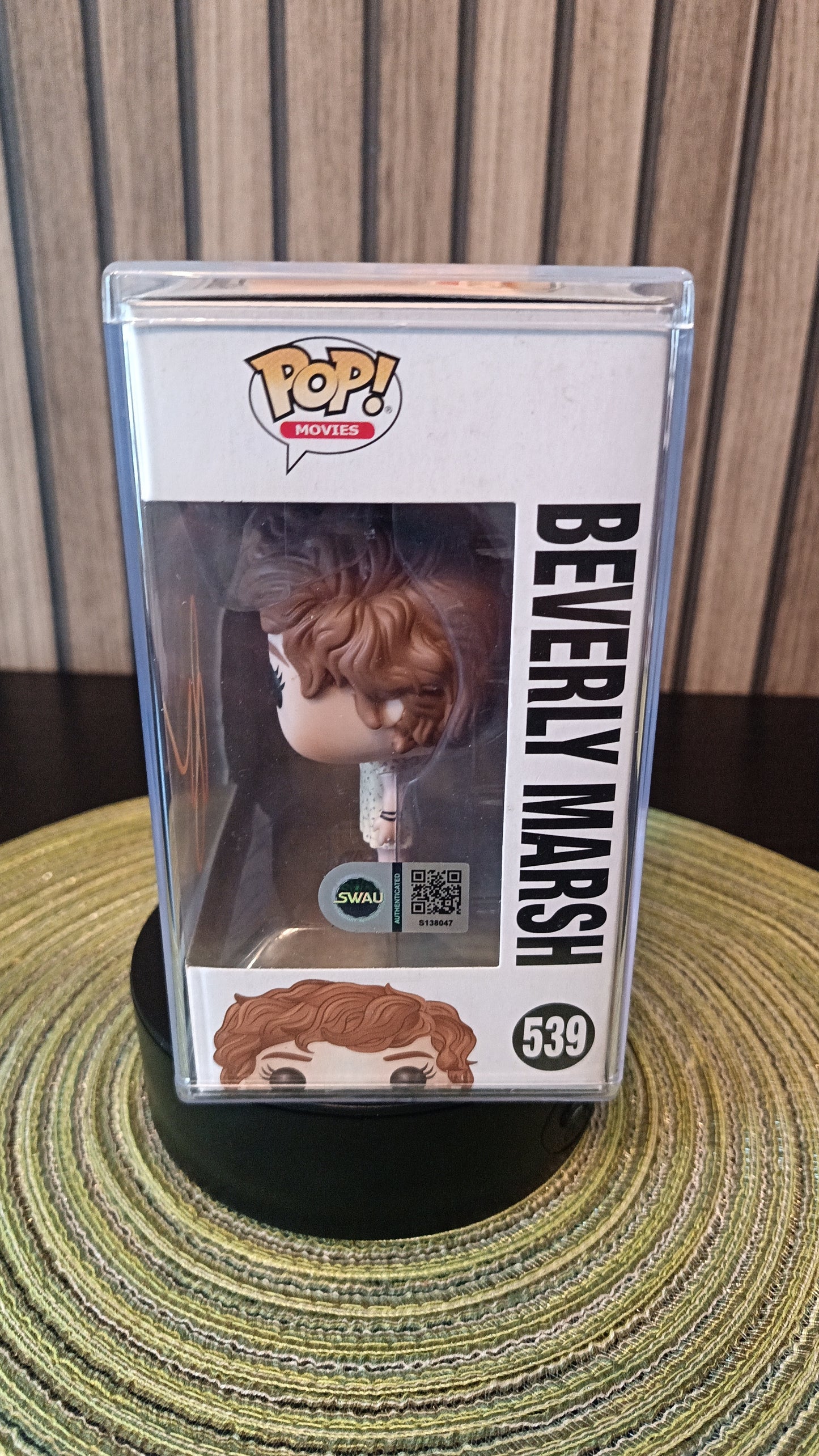 Funko Pop! Movies: IT – Beverly Marsh #539 (Autographed Jessica Chastian , SWAU Certified)