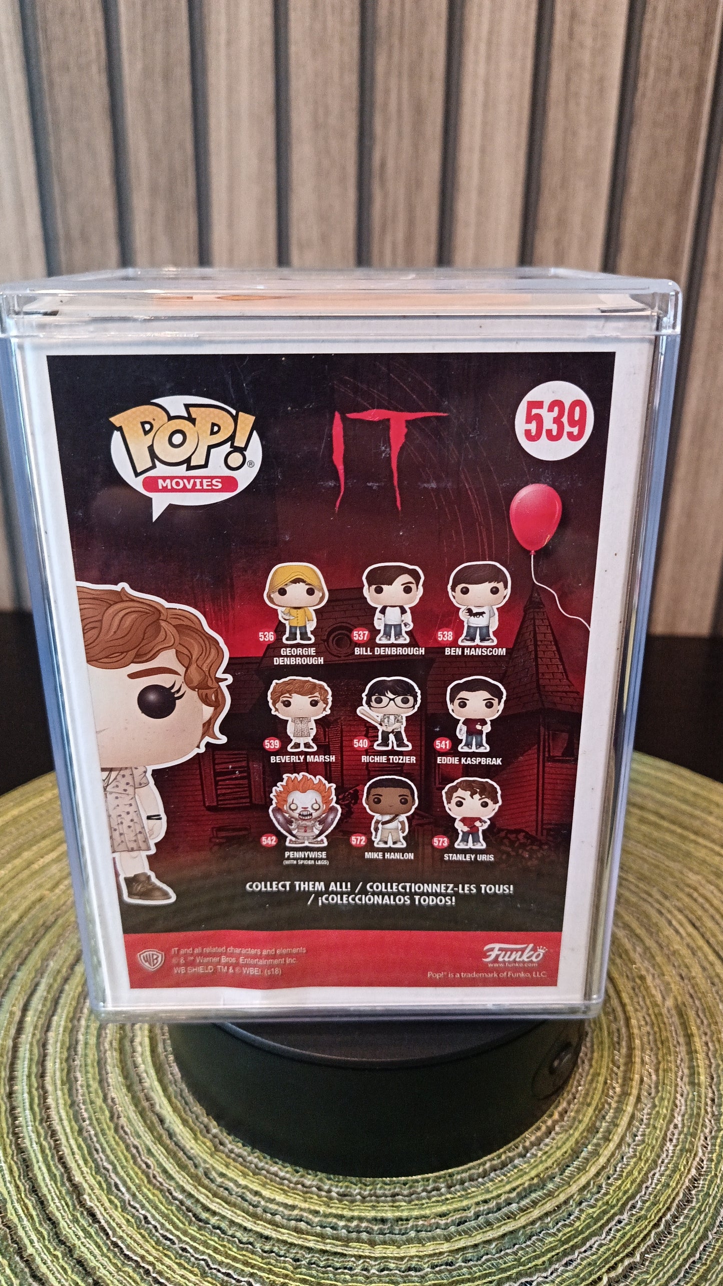 Funko Pop! Movies: IT – Beverly Marsh #539 (Autographed Jessica Chastian , SWAU Certified)